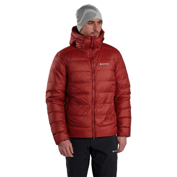 Montane Men's Kamen Hooded Down Jacket - Dark Maple