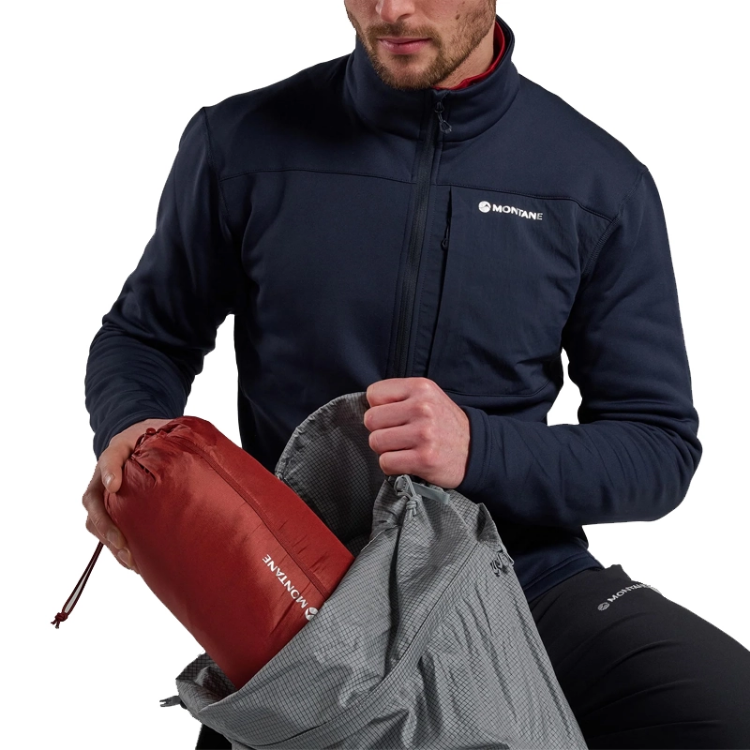 Montane Men's Kamen Hooded Down Jacket - Dark Maple