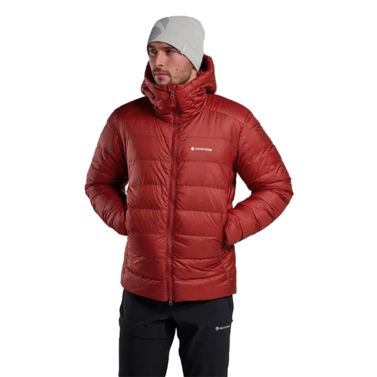 Montane Men's Kamen Hooded Down Jacket - Dark Maple