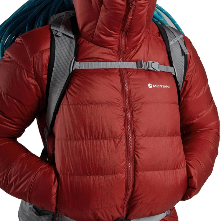 Montane Men's Kamen Hooded Down Jacket - Dark Maple