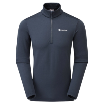Montane Men's Protium Fleece Pull-On - Eclipse Blue