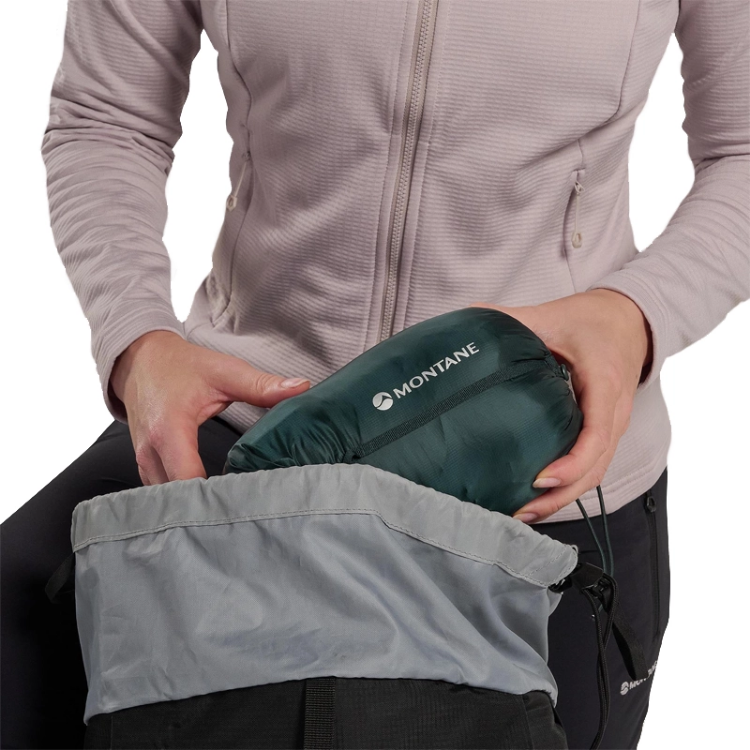 Montane Women’s Anti-Freeze Hooded Down Jacket - Deep Forest