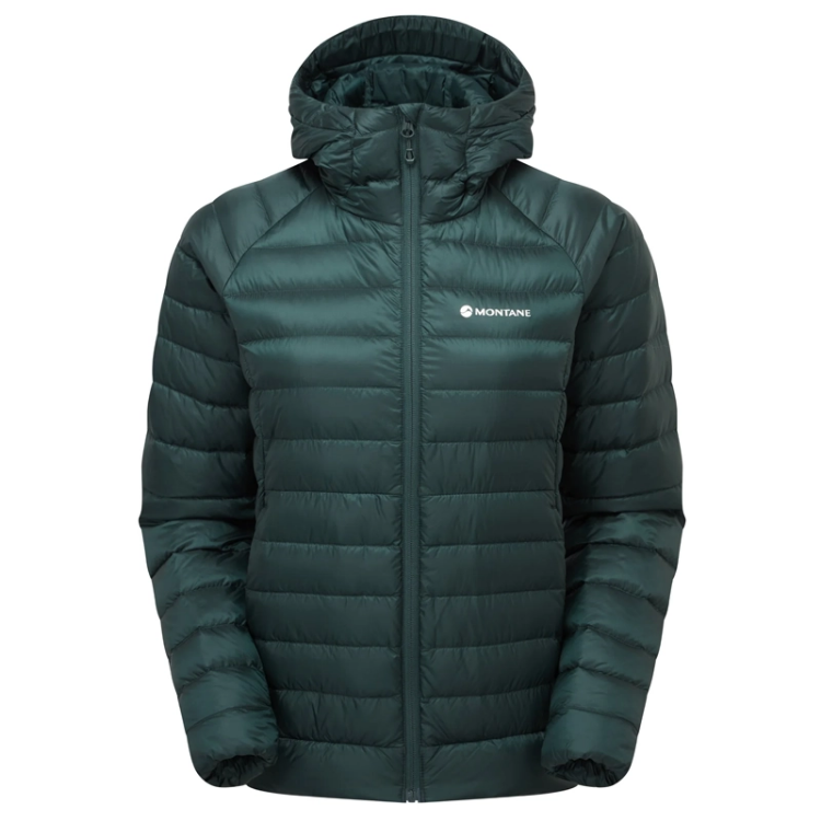 Montane Women’s Anti-Freeze Hooded Down Jacket - Deep Forest