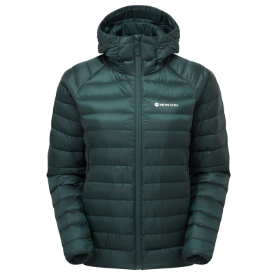 Montane Women’s Anti-Freeze Hooded Down Jacket - Deep Forest Montane Women’s Anti-Freeze Hooded Down Jacket - Deep Forest