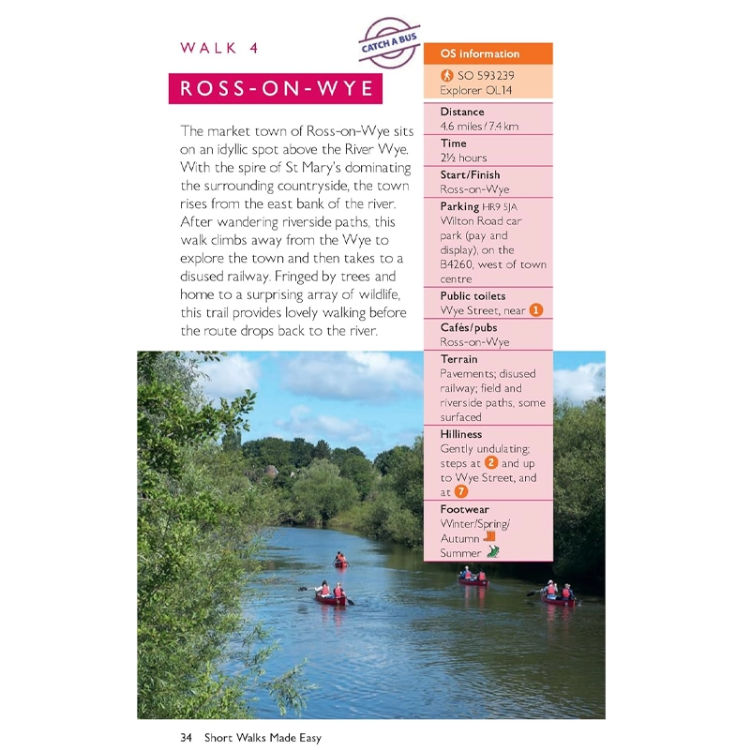 Ordnance Survey Short Walks Made Easy - Wye Valley