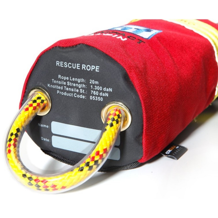 HF Equipment Compact Alpin Throw Bag - Red / Yellow