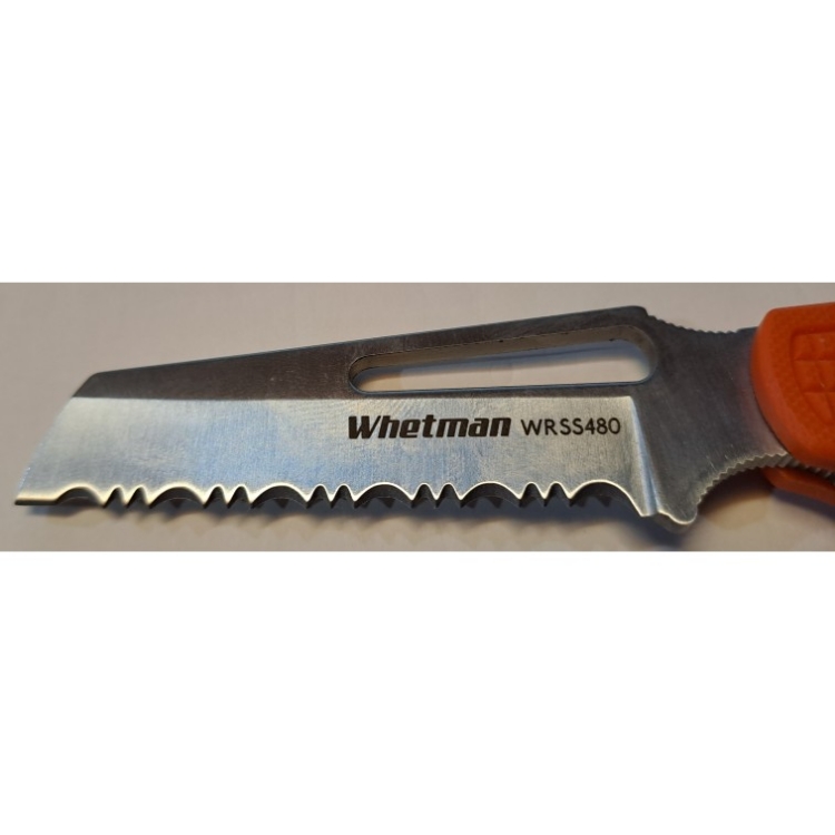 Whetman Equipment Rigger WRSS480 Knife - Orange