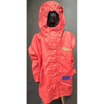 Up and Under Centre Jacket Junior - Red / Purple - Junior Large