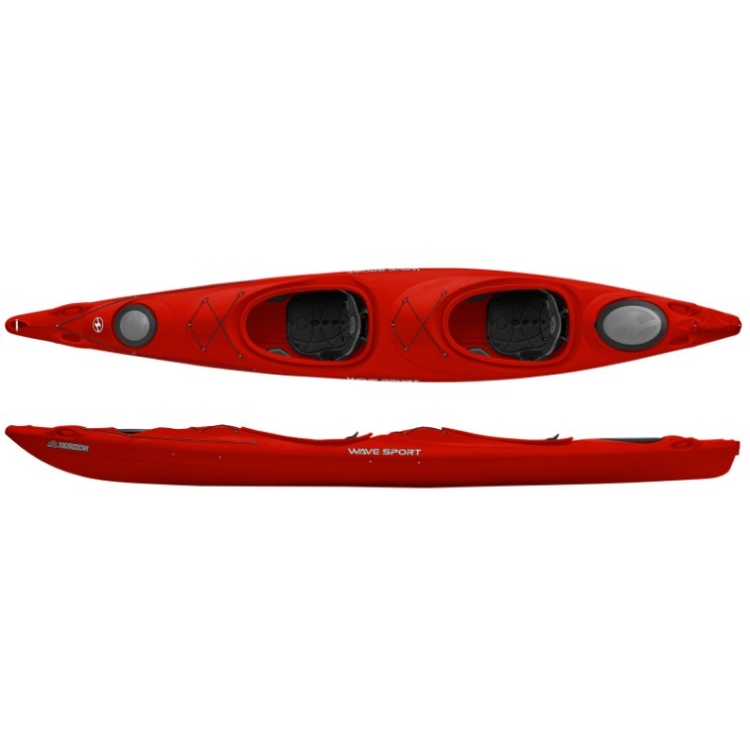 Wave Sport Horizon 160T Blackout - Red