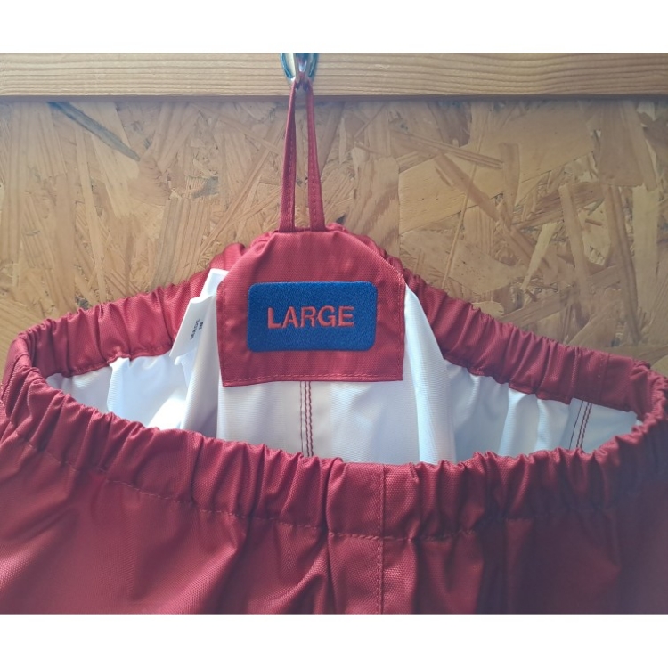 Up and Under Centre Overtrousers Adult - Red