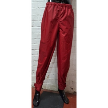 Up and Under Centre Overtrousers Adult - Red
