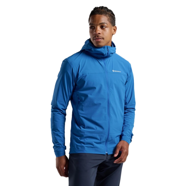Montane Men's Tenacity Nano Hooded Softshell Jacket - Neptune Blue
