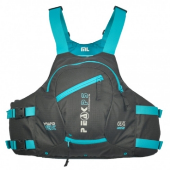 Peak PS Wrapid Vest PFD - Black / Blue