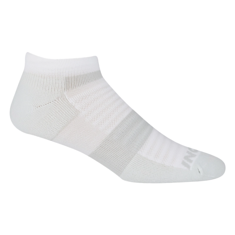 INOV8 Active Low Sock - White / Light Grey