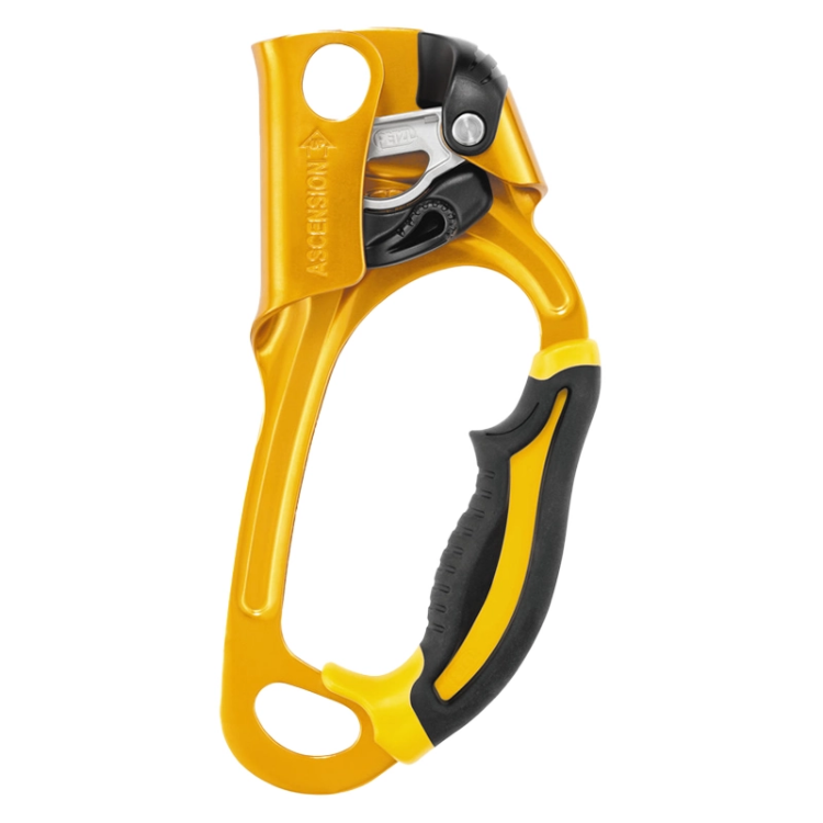 Petzl Ascension - Right Handed - Black & Gold