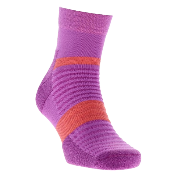 INOV8 Active Mid Sock - Purple / Coral