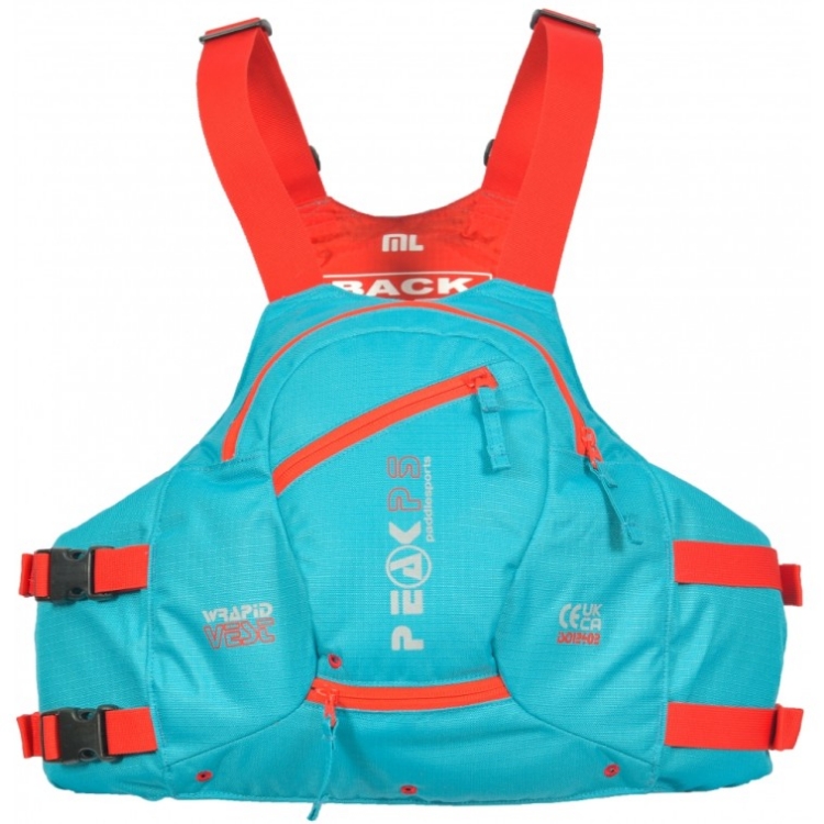 Peak PS Wrapid Vest Women's PFD - Blue / Red