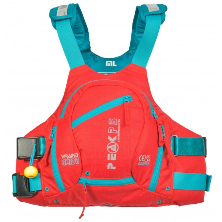Peak PS Wrapid Guide Women's PFD - Red / Blue