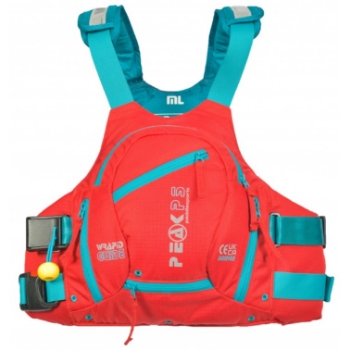 Peak PS Wrapid Guide Women's PFD - Red / Blue