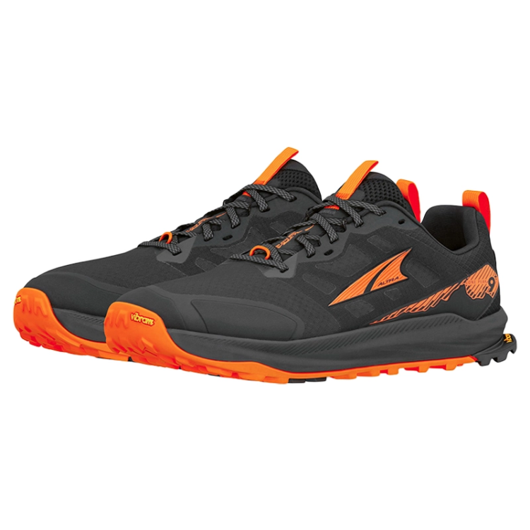 Altra Men's Lone Peak 9+ - Black / Orange