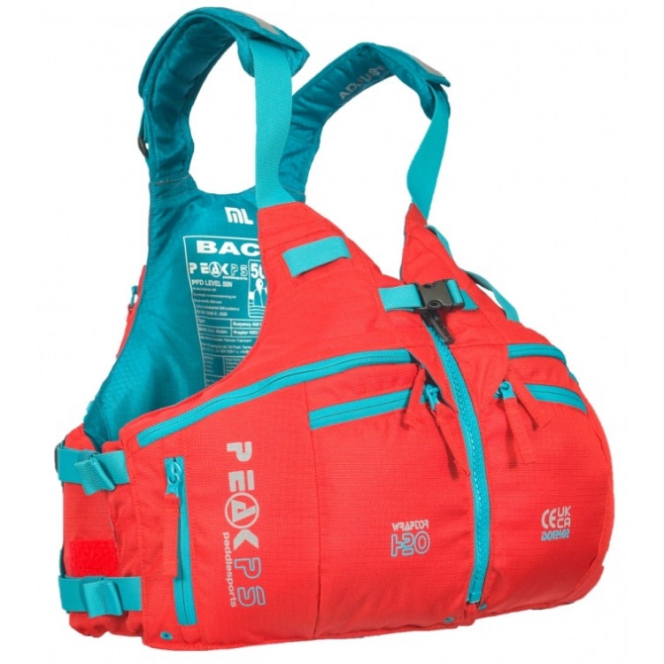 Peak PS Wraptor H20 PFD - Red / Blue
