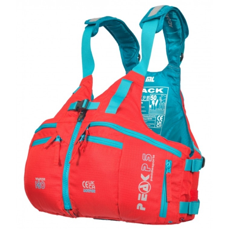 Peak PS Wraptor H20 Women's PFD - Red / Blue