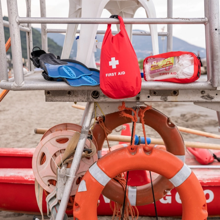 Exped Organizer Clear Cube First Aid