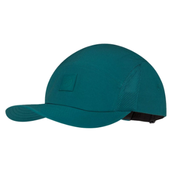 Buff 5 Panel Go Cap - Solid Teal