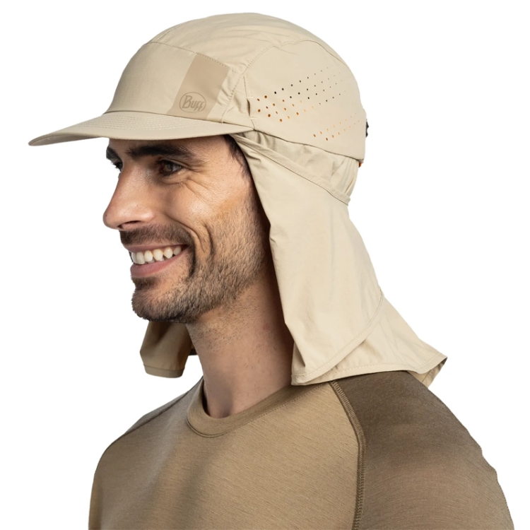 Buff Desert Cap - Solid Birch Grey