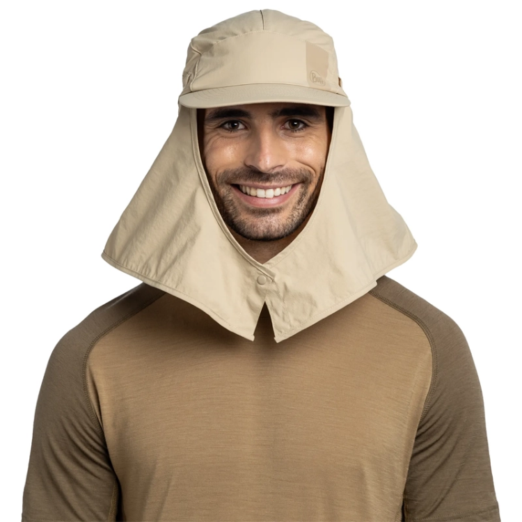 Buff Desert Cap - Solid Birch Grey