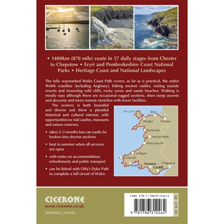 Cicerone Press Walking the Wales Coast Path