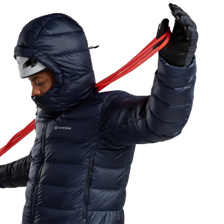 Montane Men's Kamen Hooded Down Jacket - Eclipse Blue