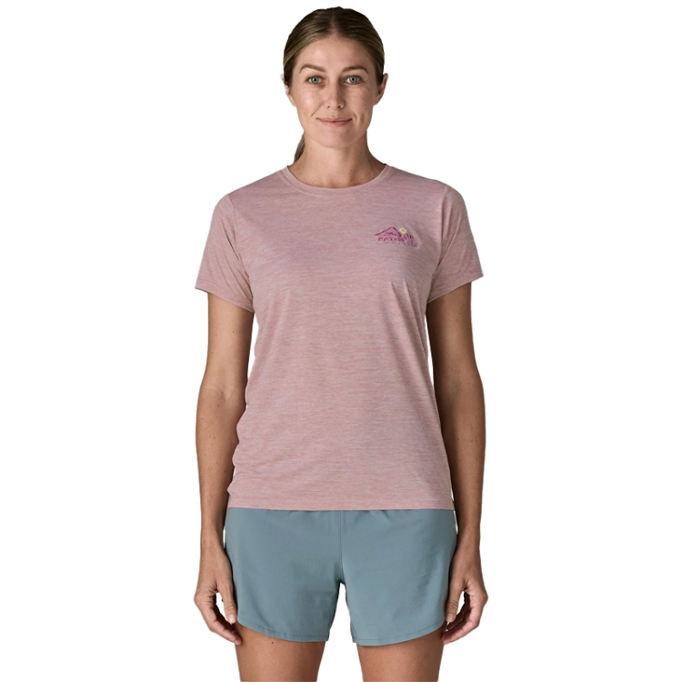 Patagonia Women's Capilene Cool Daily Graphic Shirt - Trailcheck - Quiet Violet