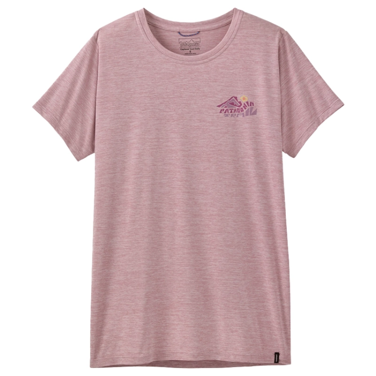 Patagonia Women's Capilene Cool Daily Graphic Shirt - Trailcheck - Quiet Violet