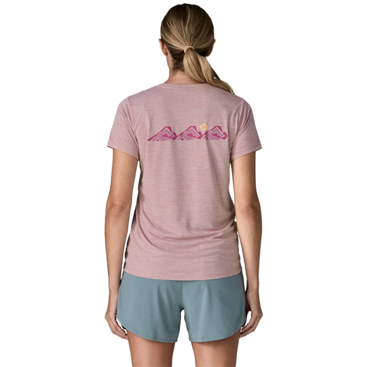 Patagonia Women's Capilene Cool Daily Graphic Shirt - Trailcheck - Quiet Violet
