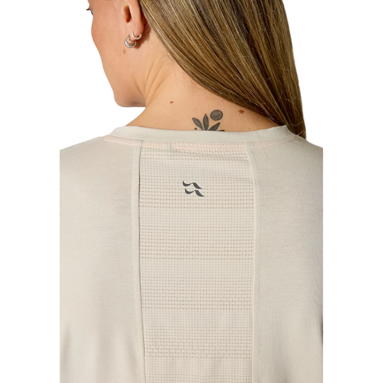 Rab Women's Rivelin Crop Tee - Pebble