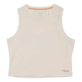 Rab Women' s Rivelin Crop Tank - Pebble