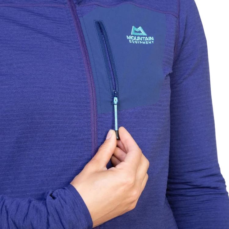 Mountain Equipment Lumiko Hooded Women's Jacket-Amethyst/ Medieval