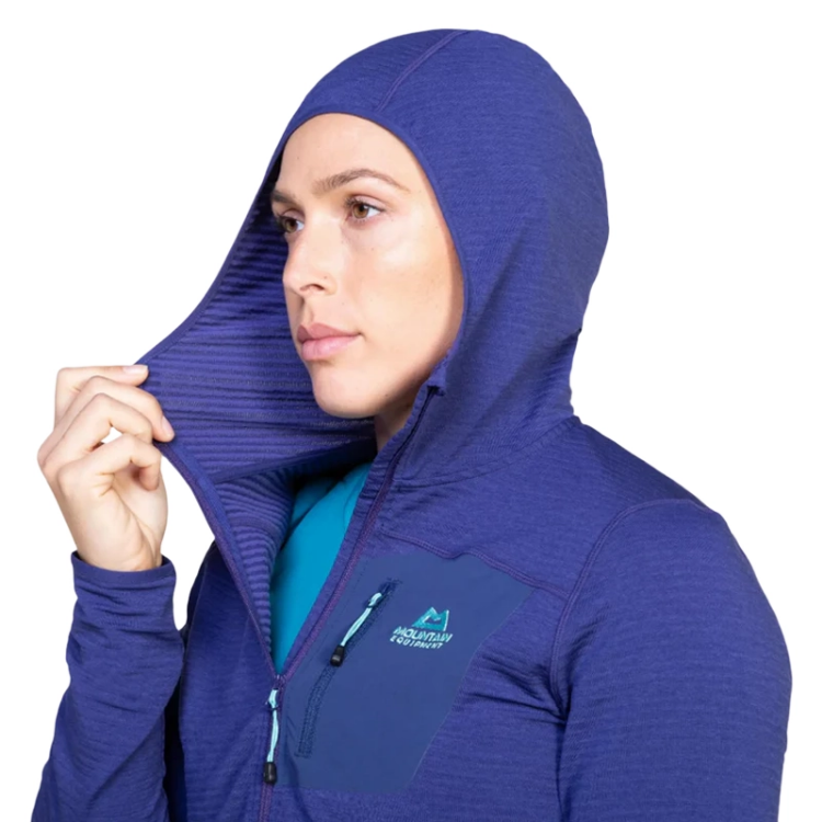 Mountain Equipment Lumiko Hooded Women's Jacket-Amethyst/ Medieval