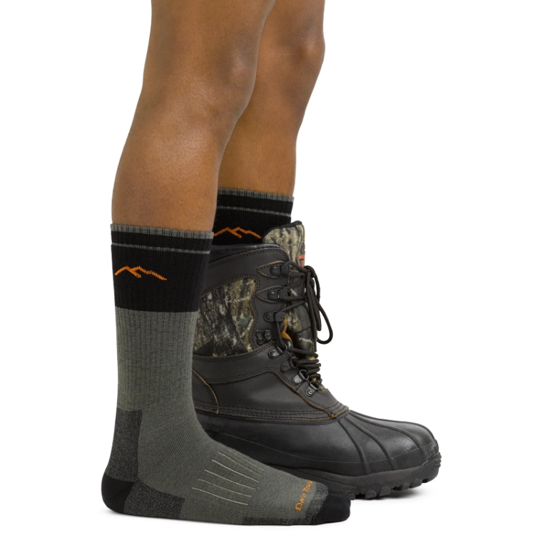 Darn Tough Men's Boot Heavyweight Hunting Socks - Forest