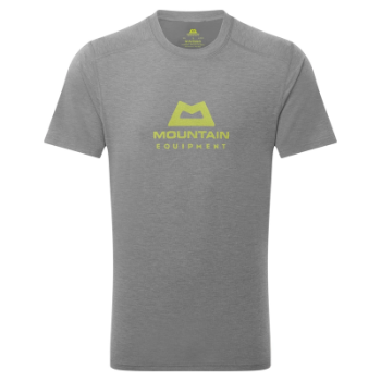 Mountain Equipment Headpoint Emblem Men's Tee - Flint Grey