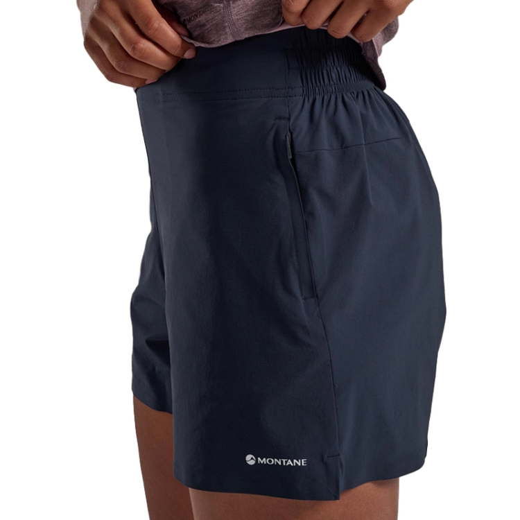 Montane Women's Volantis 4" Short - Eclipse Blue