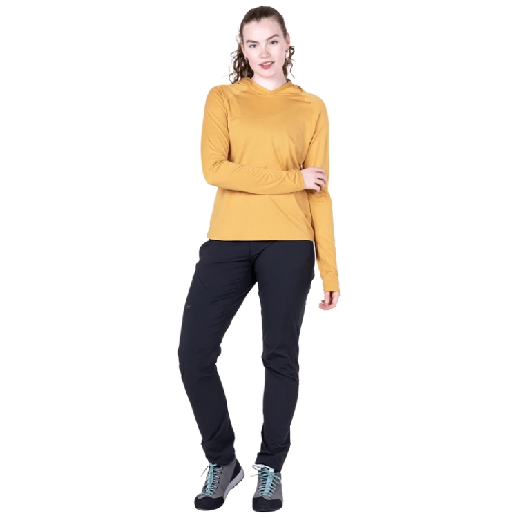 Mountain Equipment Glace Women's Hooded Top - Butterscotch