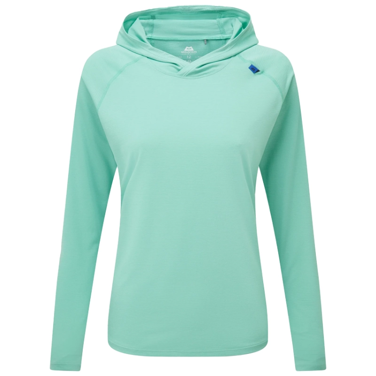 Mountain Equipment Glace Women's Hooded Top - Aqua