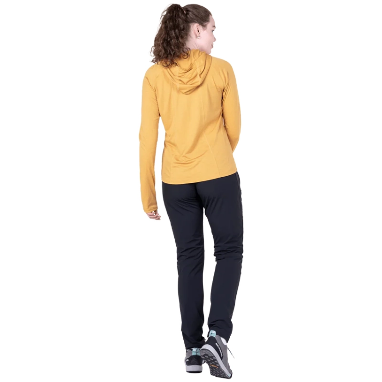 Mountain Equipment Glace Women's Hooded Top - Butterscotch