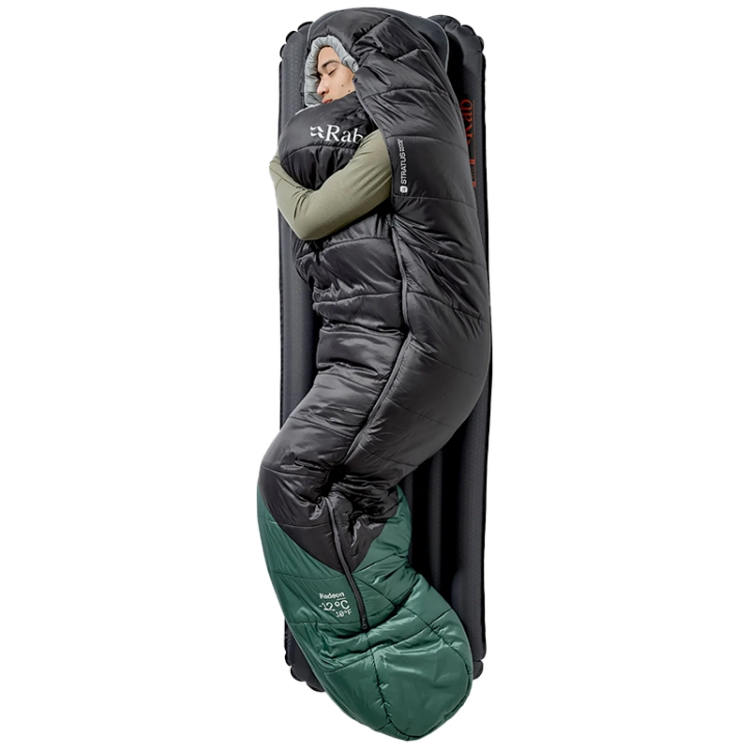 Rab Radeon Synthetic Sleeping Bag (6°C) - Sage / Graphene