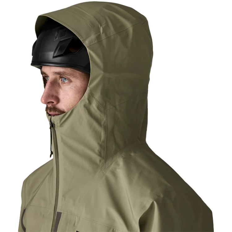 Patagonia Men's Boulder Fork Rain Jacket - Forge Grey / River Rock Green