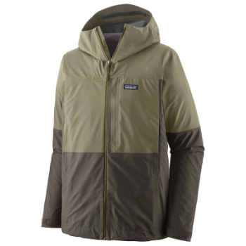 Patagonia Men's Boulder Fork Rain Jacket - Forge Grey / River Rock Green