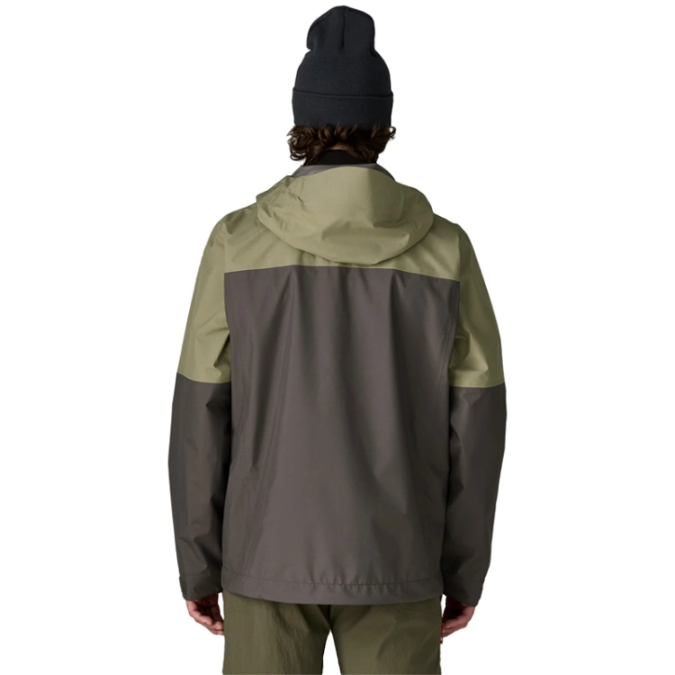 Patagonia Men's Boulder Fork Rain Jacket - Forge Grey / River Rock Green
