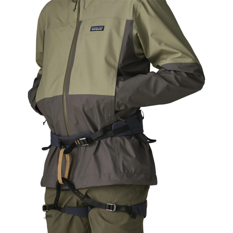 Patagonia Men's Boulder Fork Rain Jacket - Forge Grey / River Rock Green